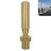 VÒI PHUN CỘT NƯỚC (SINGLE NOZZLE) VÀ ĐẦU PHUN SỦI BỌT (FOAM): KỸ THUẬT TẠO HÌNH NƯỚC NGHỆ THUẬT Vòi phun cột nước single noizzle