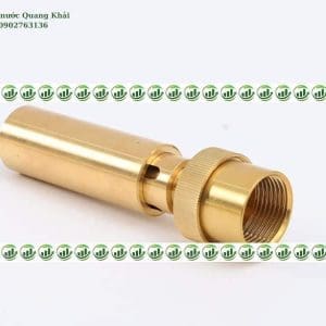 VÒI PHUN CỘT NƯỚC (SINGLE NOZZLE) VÀ ĐẦU PHUN SỦI BỌT (FOAM): KỸ THUẬT TẠO HÌNH NƯỚC NGHỆ THUẬT Vòi phun cột nước single noizzle