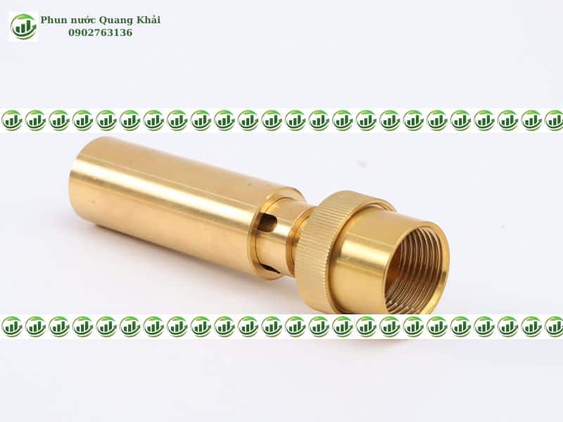 VÒI PHUN CỘT NƯỚC (SINGLE NOZZLE) VÀ ĐẦU PHUN SỦI BỌT (FOAM): KỸ THUẬT TẠO HÌNH NƯỚC NGHỆ THUẬT Vòi phun cột nước single noizzle