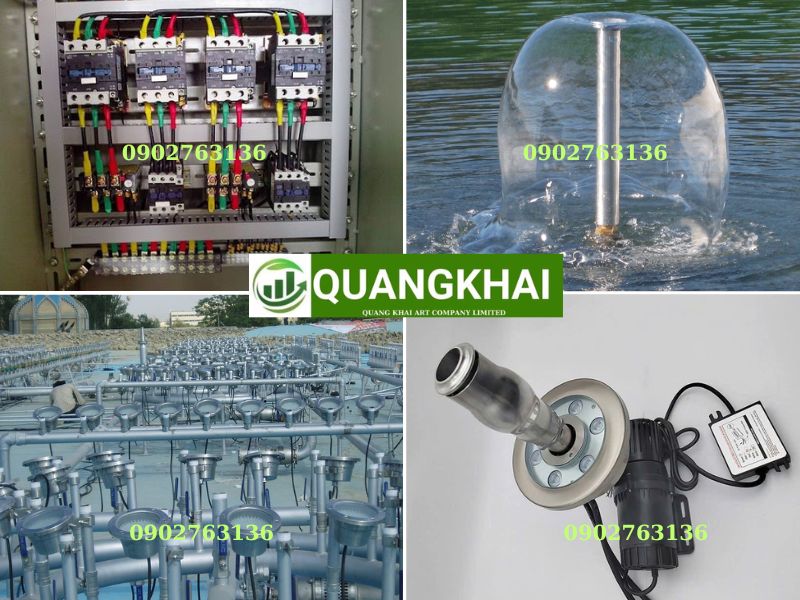 Cung cấp vật tư và hướng dẫn lắp đặt thiết bị nhạc nước tại TPHCM