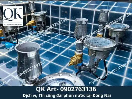 Công trình nhạc nước tại Đồng Nai cần được thiết kế và thi công đảm bảo tiêu chuẩn chống ăn mòn vật liệu
