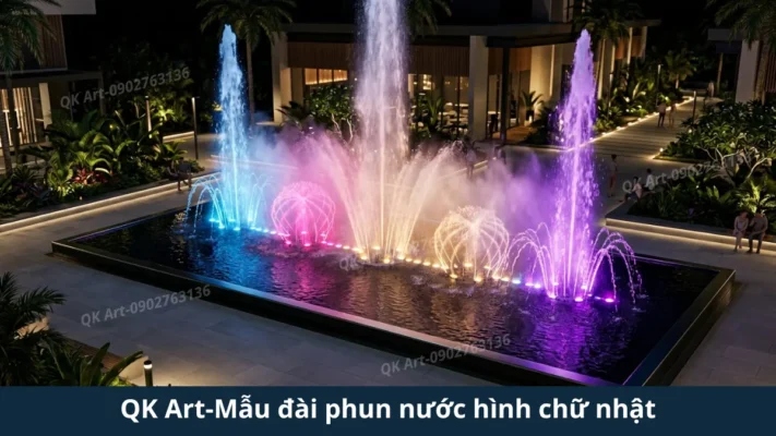 Top Các Loại Phụ Kiện Inox Trong Đài Phun Nước Không Thể Bỏ Qua Đài Phun Nước Hình Chữ Nhật: Giải Pháp Kiến Trúc Cho Không Gian Dài & Hẹp