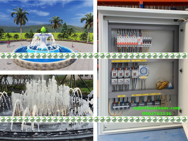 Tủ điện điều khiển đài phun nước-Cấu tạo-Vận hành an toàn Tủ điện điều khiển đài phun nhước-nhạc nước