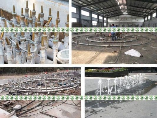 Cấu tạo đài phun nước
