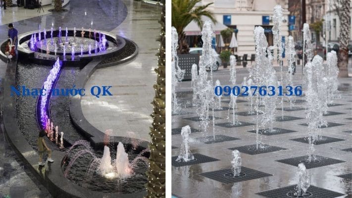 Thi công lắp đặt nhạc nước nghệ thuật chuyên nghiệp