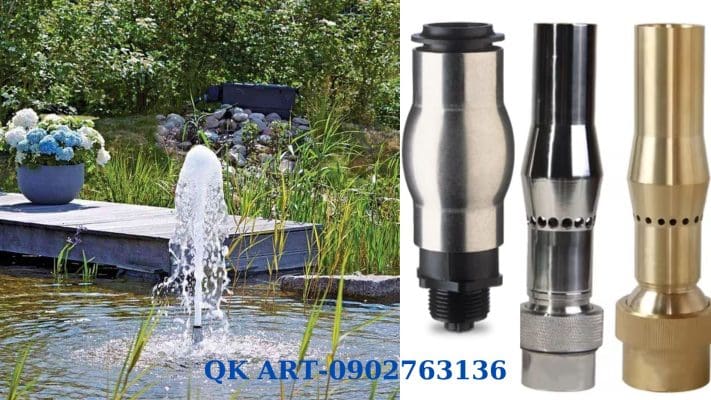 TỔNG HỢP CÁC LOẠI ĐẦU PHUN NƯỚC NGHỆ THUẬT VÀ GIẢI PHÁP LỰA CHỌN TỐI ƯU Kinh nghiệm chọn vòi phun nước theo thiết kế, tùy vào từng không gian