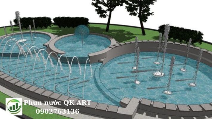 BẢN VẼ KỸ THUẬT ĐÀI PHUN NƯỚC: NỀN TẢNG THỦY LỰC VÀ BÓC TÁCH KHỐI LƯỢNG (BOQ) Thiết kế bản vẽ đài phun nước bằng phần mềm chuyên dụng