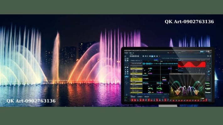 BẢN VẼ KỸ THUẬT ĐÀI PHUN NƯỚC: NỀN TẢNG THỦY LỰC VÀ BÓC TÁCH KHỐI LƯỢNG (BOQ) Phần mềm mô phỏng hệ thống đài phun nước nghệ thuật