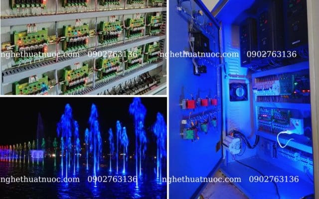 Bộ điều khiển nhạc nước DMX trung tâm Bộ điều khiển nhạc nước trung tâm DMX