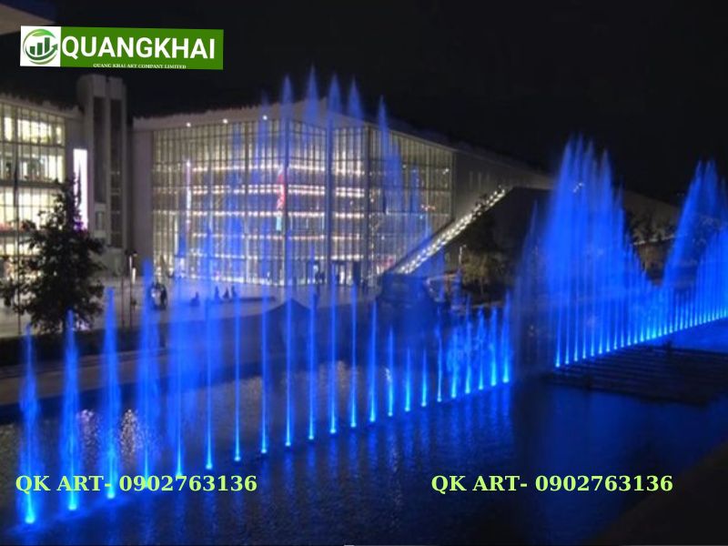 Thi Công Đài Phun Nước Tại Khánh Hòa: Giải Pháp Kỹ Thuật Chống Ăn Mòn & Vận Hành Bền Bỉ Dịch vụ làm đài phun nước tại Khánh hòa-Nhạc nước QK Art