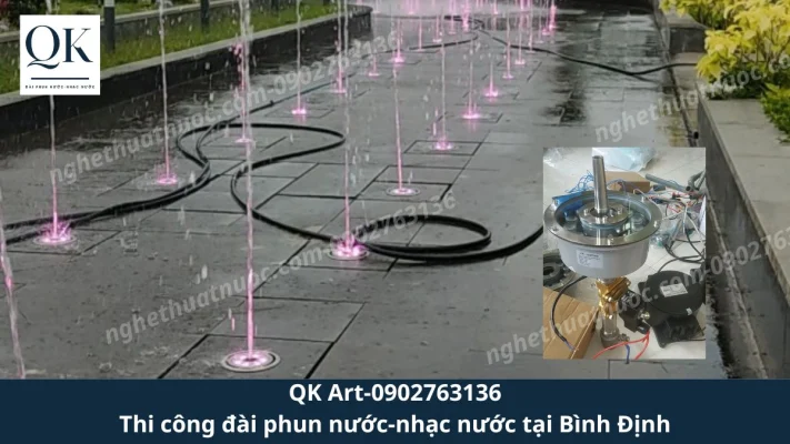 Màn Nước Nghệ Thuật: Giải Pháp Trang Trí Đẳng Cấp & Xu Hướng Kiến Trúc 2026 Thi Công Đài Phun Nước Tại Bình Định: Giải Pháp Thủy Cảnh Thích Ứng Khí Hậu Biển