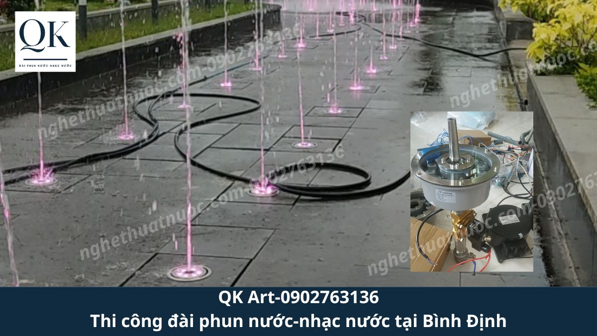 Thi Công Đài Phun Nước Tại Bình Định: Giải Pháp Thủy Cảnh Thích Ứng Khí Hậu Biển Giải pháp thi công đài phun nước nghệ thuật chuyên nghiệp cho công trình tại Bình Định
