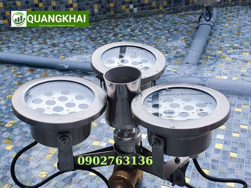 Đèn Âm Nước DMX512 QKLED RGB: Phân Tích Kỹ Thuật Chuyên Sâu Cho Hệ Thống Nhạc Nước Đèn âm nước DMX512 12w Nhạc nước-đài phun nước