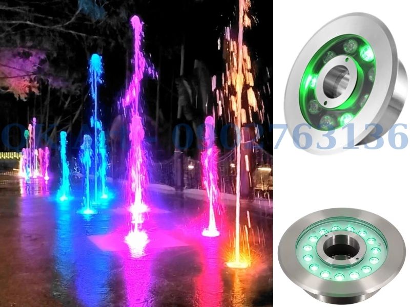 Đèn âm nước DMX 24W | Nhập khẩu & Lắp đặt chính hãng QK ART Đèn âm nước DMX 24W | Nhập khẩu & Lắp đặt chính hãng QK ART - Ảnh 4