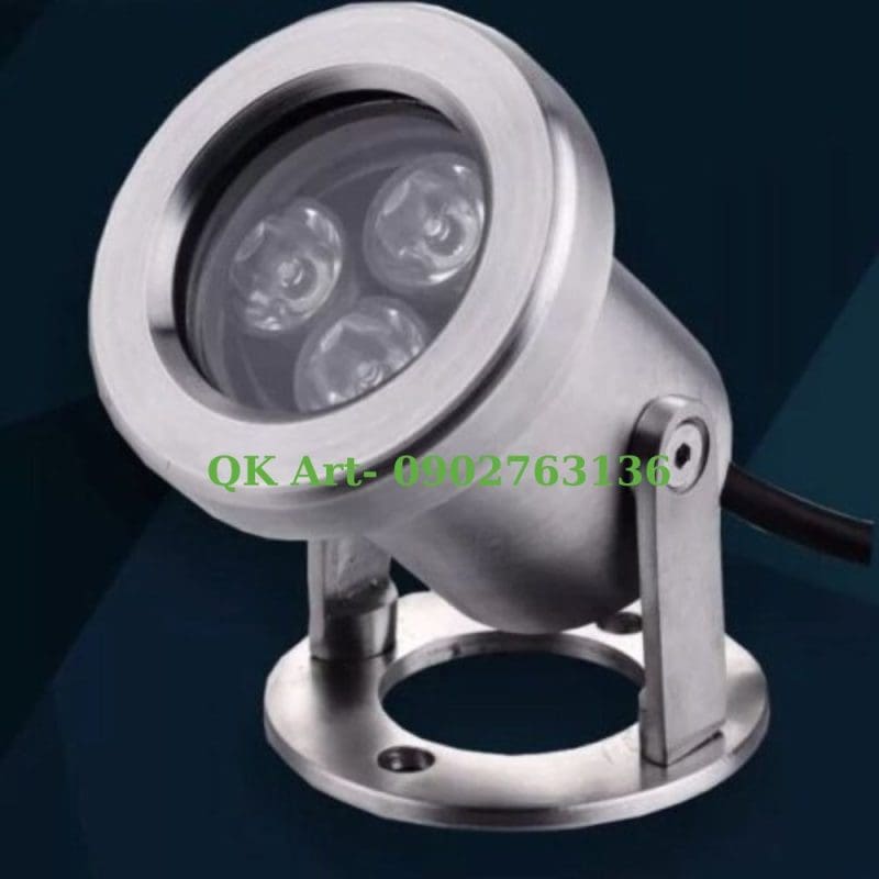 Đèn âm nước chân đế công suất nhỏ 3W /24V