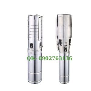 máy bơm 4kW inox 304 lắp đài phun nước