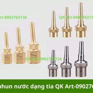 Đầu phun toia nước đồng thau