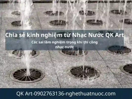 Top 10 Lưu ý khi thi công nhạc nước để đạt hiệu quả và tiết kiệm nhất Lưu ý bổ sung hệ thống lọc nước trong quá trình thi công