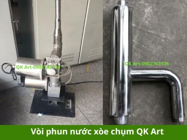 VÒI PHUN NƯỚC XÒE CHỤM: KỸ THUẬT ĐIỀU CHỈNH DÒNG CHẢY TRONG ĐÀI PHUN NƯỚC Vòi phun nước xòe chụm inox304