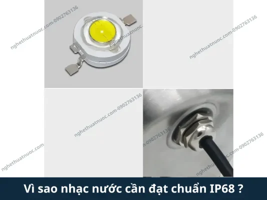 Đèn led cần lớp vỏ cứng và chống nước tuyệt đối