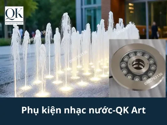 Phụ kiện gắn đèn led âm nước