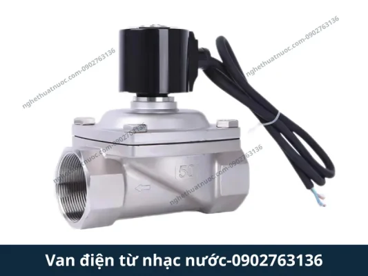 Van điện từ nhạc nước là gì? Vai trò và cách lựa chọn đúng kỹ thuật Loại van điện từ inox ip68