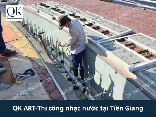 Đầu phun nghệ thuật điều chỉnh góc nghiêng linh hoạt