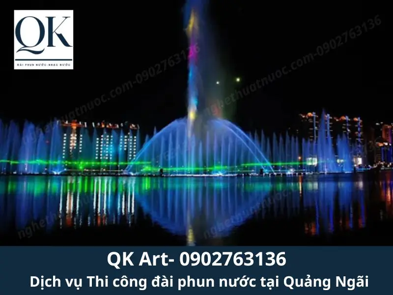 Thi Công Đài Phun Nước Tại Quảng Ngãi: Giải Pháp Nghệ Thuật Cho Vùng Đất Miền Trung Dịch vụ thi công đài phun nước tại Quảng Ngãi tiêu chuẩn kháng mặn của QK Art