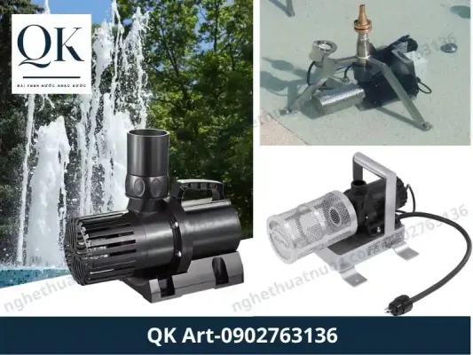 So sánh Bơm Chìm và Bơm Cạn: Lựa chọn nào tối ưu cho Đài Phun Nước? Chọn laoij bơm chìm hoặc bơm cạn tiết kiệm chi phí đầu tư