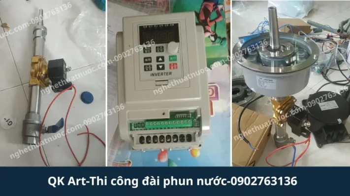 Thiết bị điều khiển Inverter và linh kiện đài phun nước QK Art